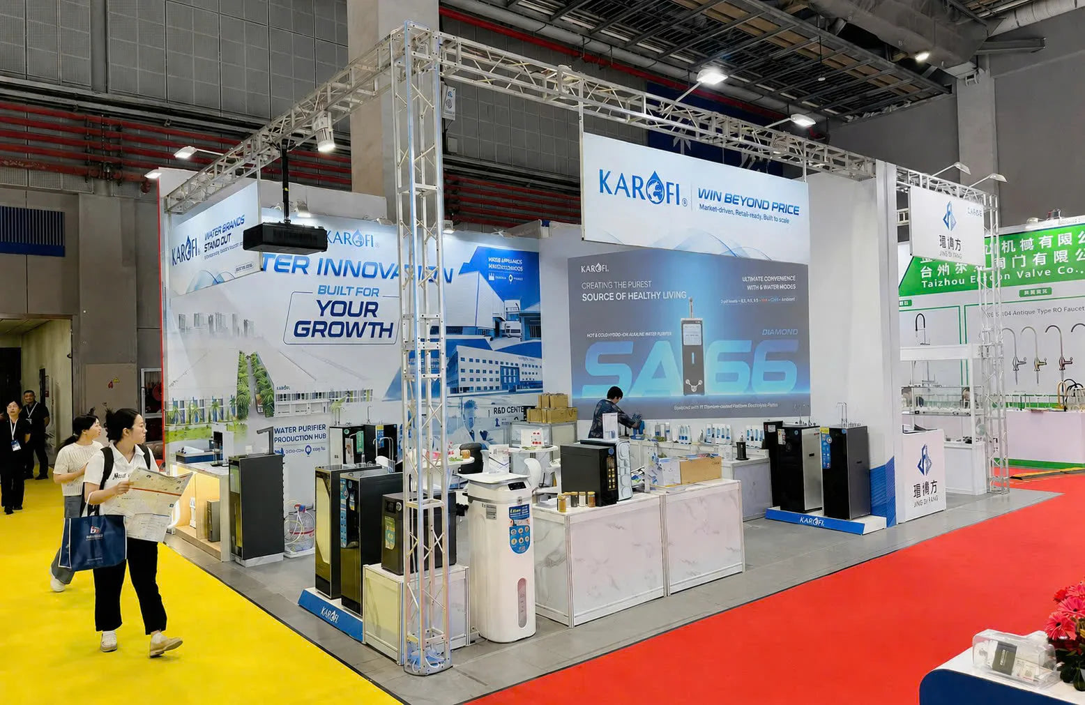 Karofi Strengthens Global Brand at Watertech China - World’s Largest Water Exhibition